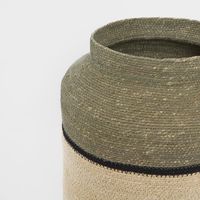 Sien Woven Basket Green