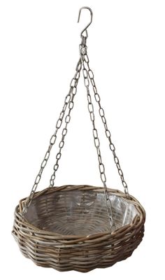 Elda Rattan Hanging Basket Small Natural