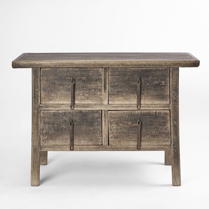 Shanxi 119cm Table with Drawers 130 Years Old