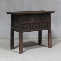 Shanxi 97cm Table with Drawers 150 Years Old