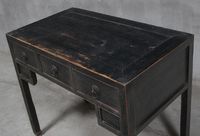 Shanxi Elm Table With 3 Drawers 130 Years Old