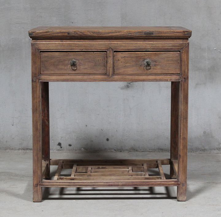 Shanxi 78cm Table with Drawers 150 Years Old