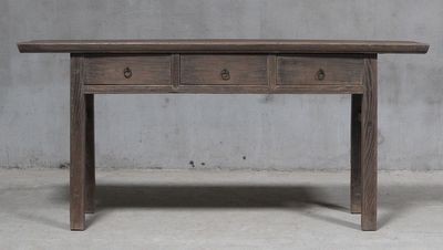 Shanxi 177cm Console Table with Drawers 130 Years Old