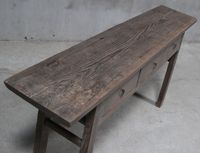 Shanxi 177cm Console Table with Drawers 130 Years Old