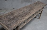 Shanxi 244cm Console Table with Drawers 130 Years Old