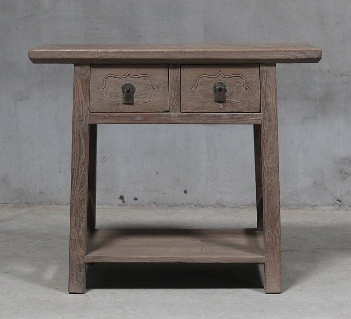 Henan 100cm Table with Drawers 130 Years Old No.2