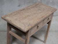 Henan 100cm Table with Drawers 130 Years Old No.1