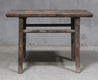 Henan 118cm Table with Drawers 130 Years Old