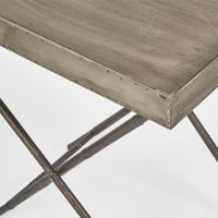 Burgundy Butler's side table Tray