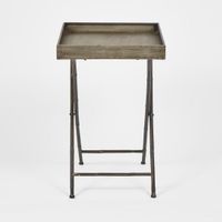 Burgundy Butler's side table Tray