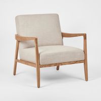 Preston Armchair Ash Natural Fabric