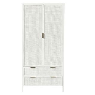 Santorini Wardrobe in White