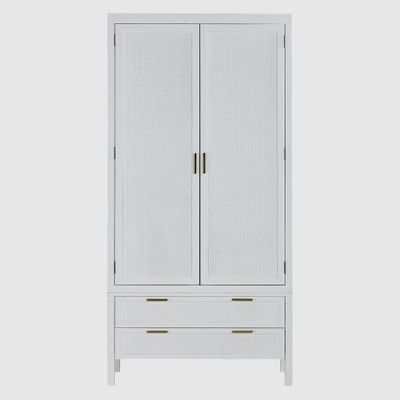 Santorini Wardrobe in White