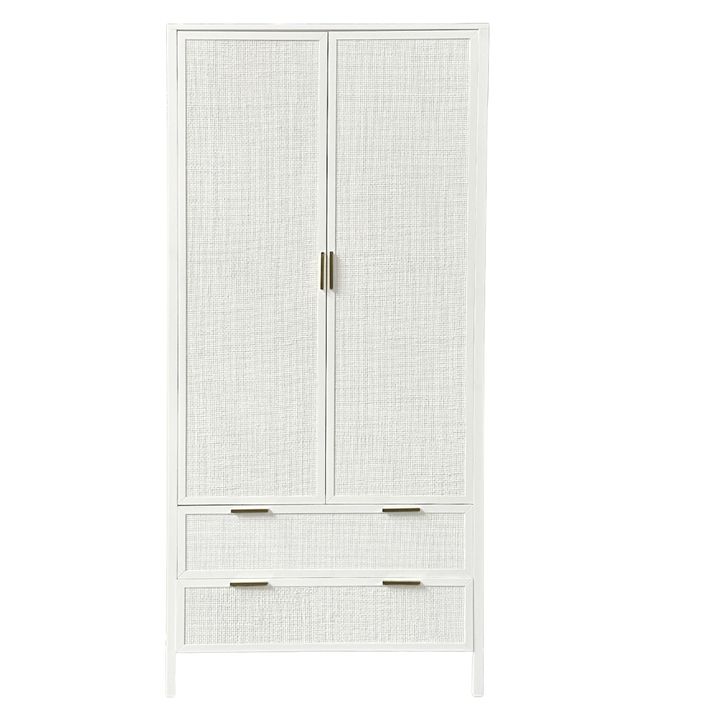 Santorini Wardrobe in White