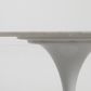 Aurora Round Dining Table Marble White 120cm