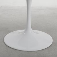 Aurora Round Dining Table Marble White 120cm