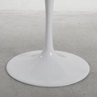 Aurora Round Dining Table Marble White 120cm