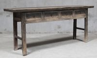 Shanxi 206cm Console Table with 4 Drawers 150 Years Old