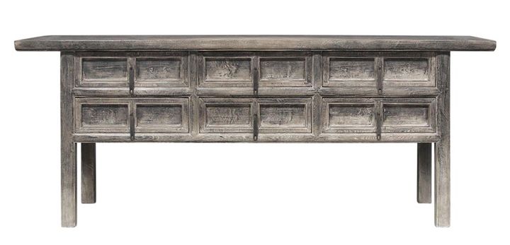 Shanxi 215cm Console Table with Drawers 130 Years Old