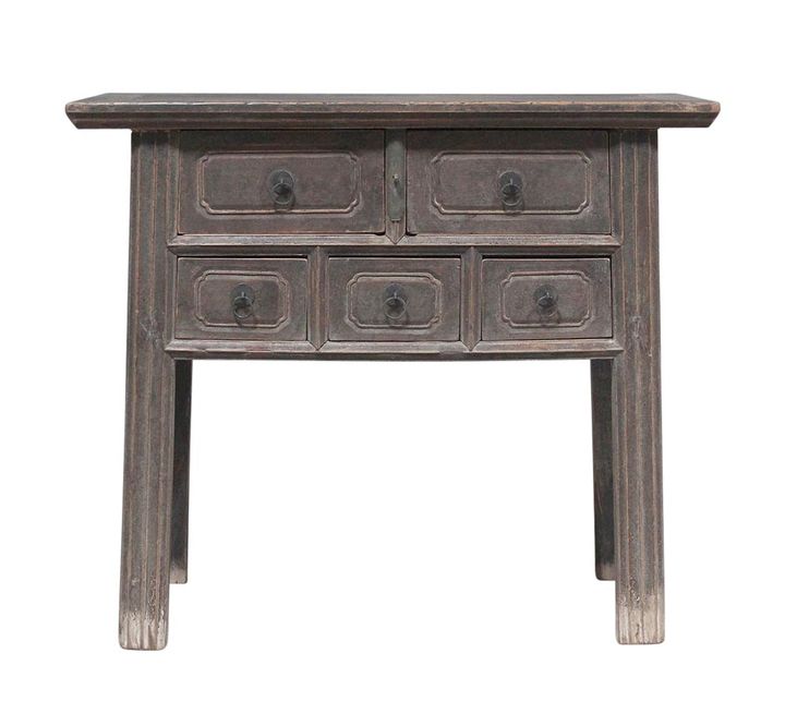 Shanxi 100cm Table with Drawers 150 Years Old