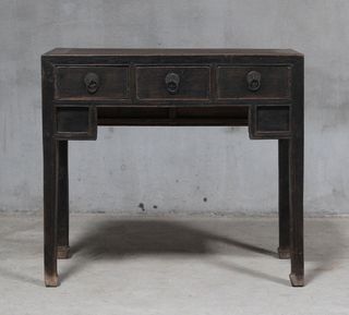 Shanxi 94cm Table with Drawers 150 Years Old