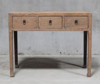 Henan 110cm Console Table with Drawers 130 Years Old