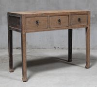 Henan 110cm Console Table with Drawers 130 Years Old