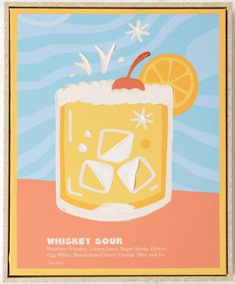 Whisky Sour Wall Art