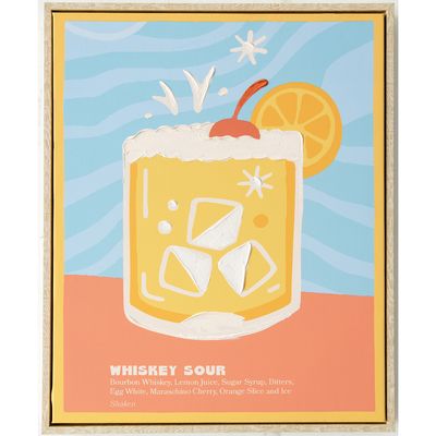 Whisky Sour Wall Art