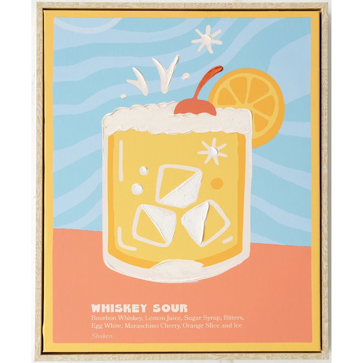 Whisky Sour Wall Art