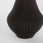 Verne 3D Vase LGE Black