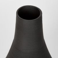 Verne 3D Vase SML Black
