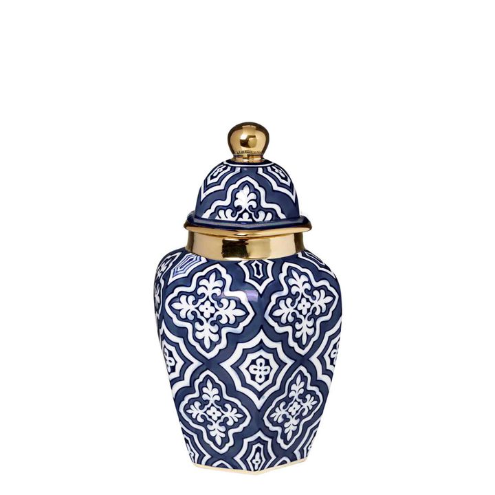 Tangier Ginger Jar Small Midnight