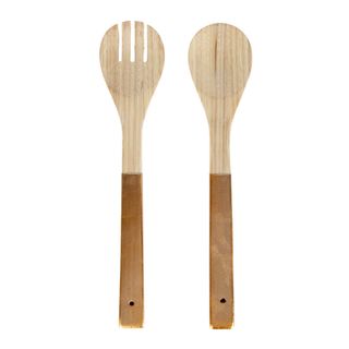 Saison Salad Servers Gold