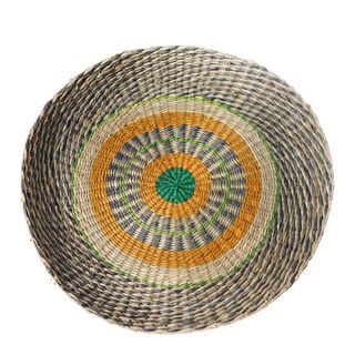 Jahna Seagrass Wall Decoration Orange