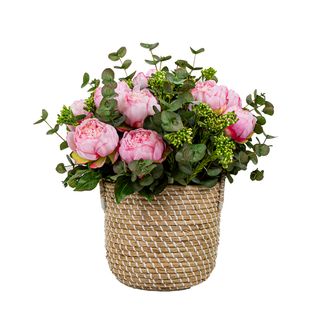 Peony Garden in  Basket