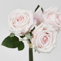 Willow Rose Bunch 29cm Blush Pink