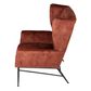 Hemming Wingback Chair Terracotta