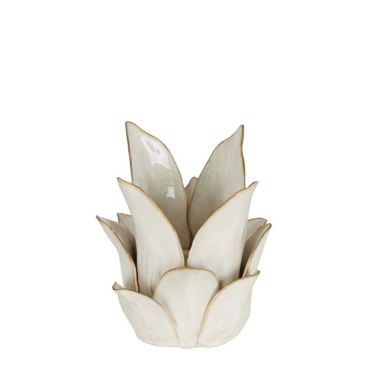 Celia Ceramic Flower Tealight Holder Tall