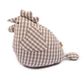 Henrietta Gingham Doorstop Ash