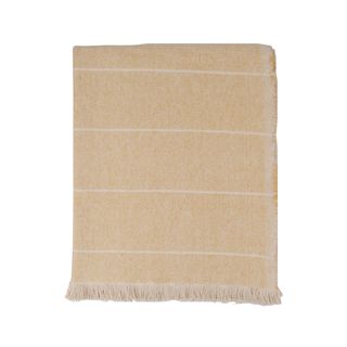 Brushed Wild Stripe Throw Honey