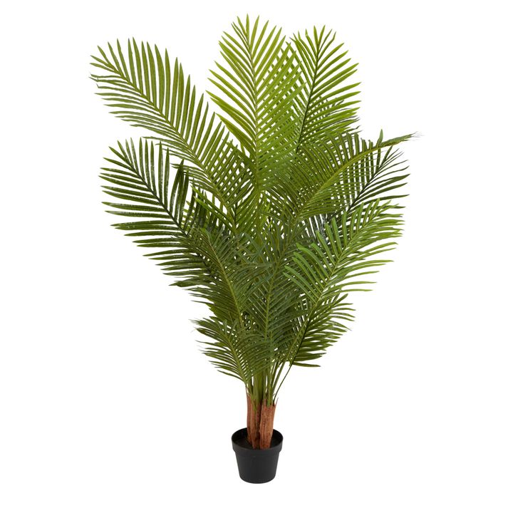 Palm Tree Real Touch 3 Branches 23 Leaves in Pot 1.5m