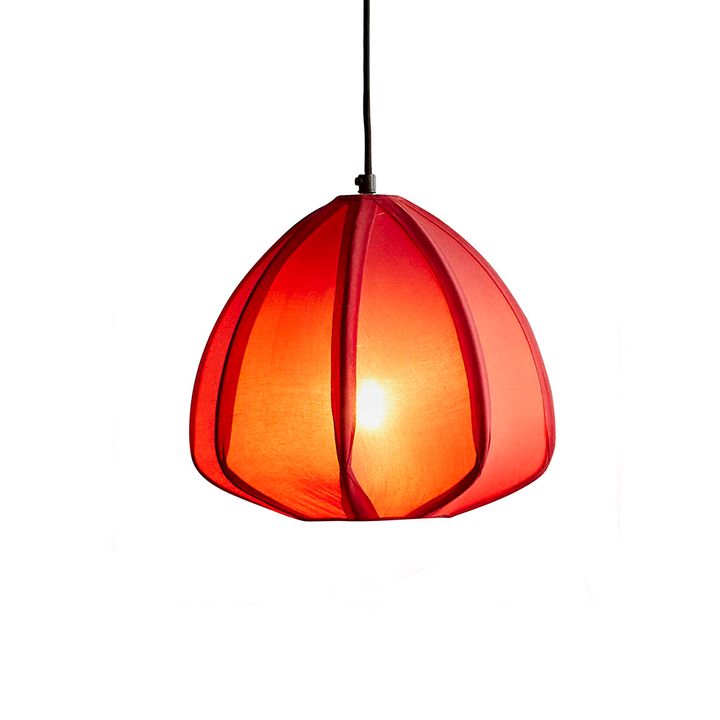 Urchin Ceiling Pendant Deep Red