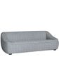 Nous Sofa 3 Seater Grey Fleck