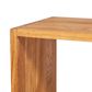 Oslo Oak Lounge Side Table Lacquered Finish