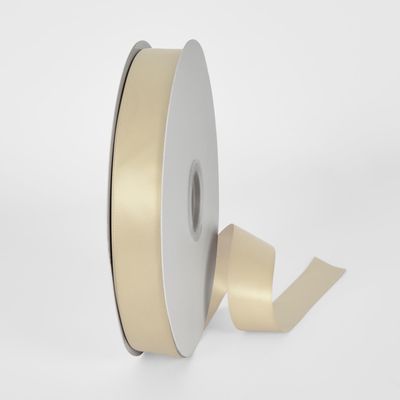 Nude 91.4m - 25mm Double Sided Satin Ribbon P113