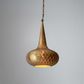 Cobra Ceiling Pendant Brass