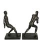 Davinn Polyresin Bookends Bronze