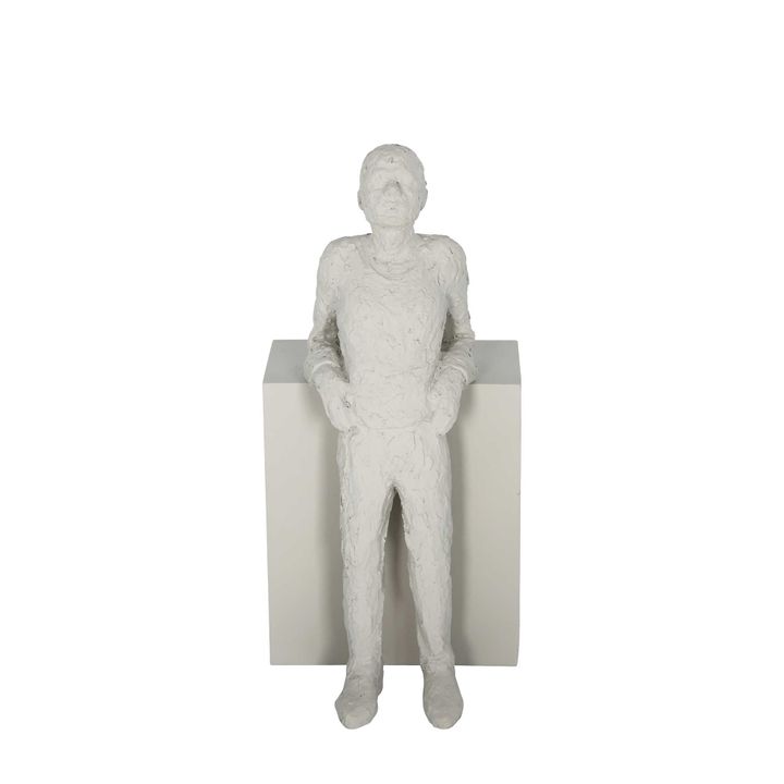 Dillon Polyresin Standing Man Grey