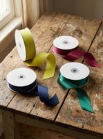 Beauty Pink 25mm Double Sided Satin Ribbon 25 Yards - P266